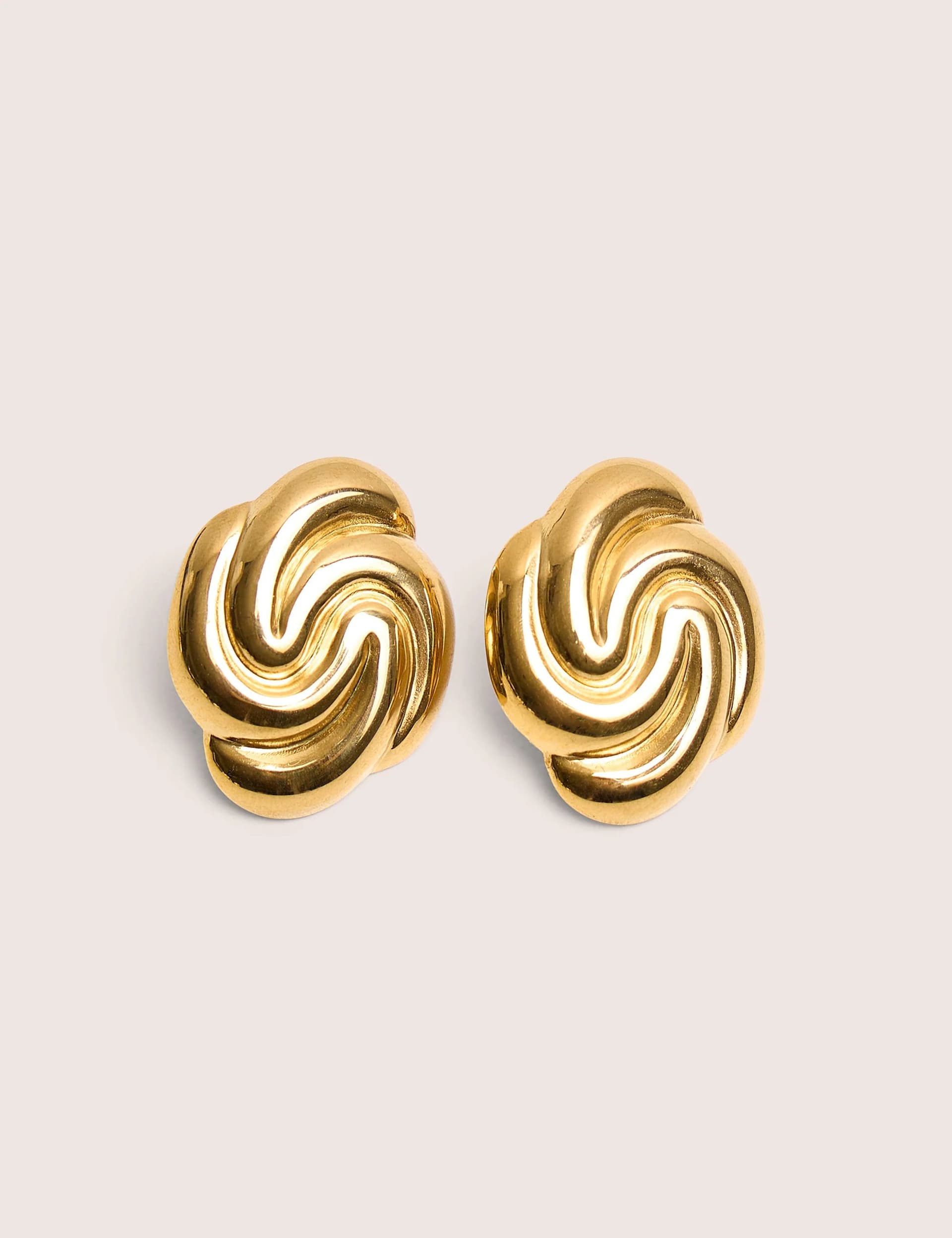 Public Desire Public Desire UK Gold Swirl Detail Earrings