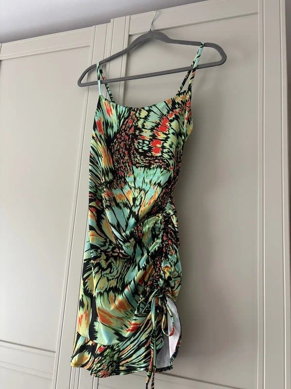 Bershka Bershka butterfly strappy dress