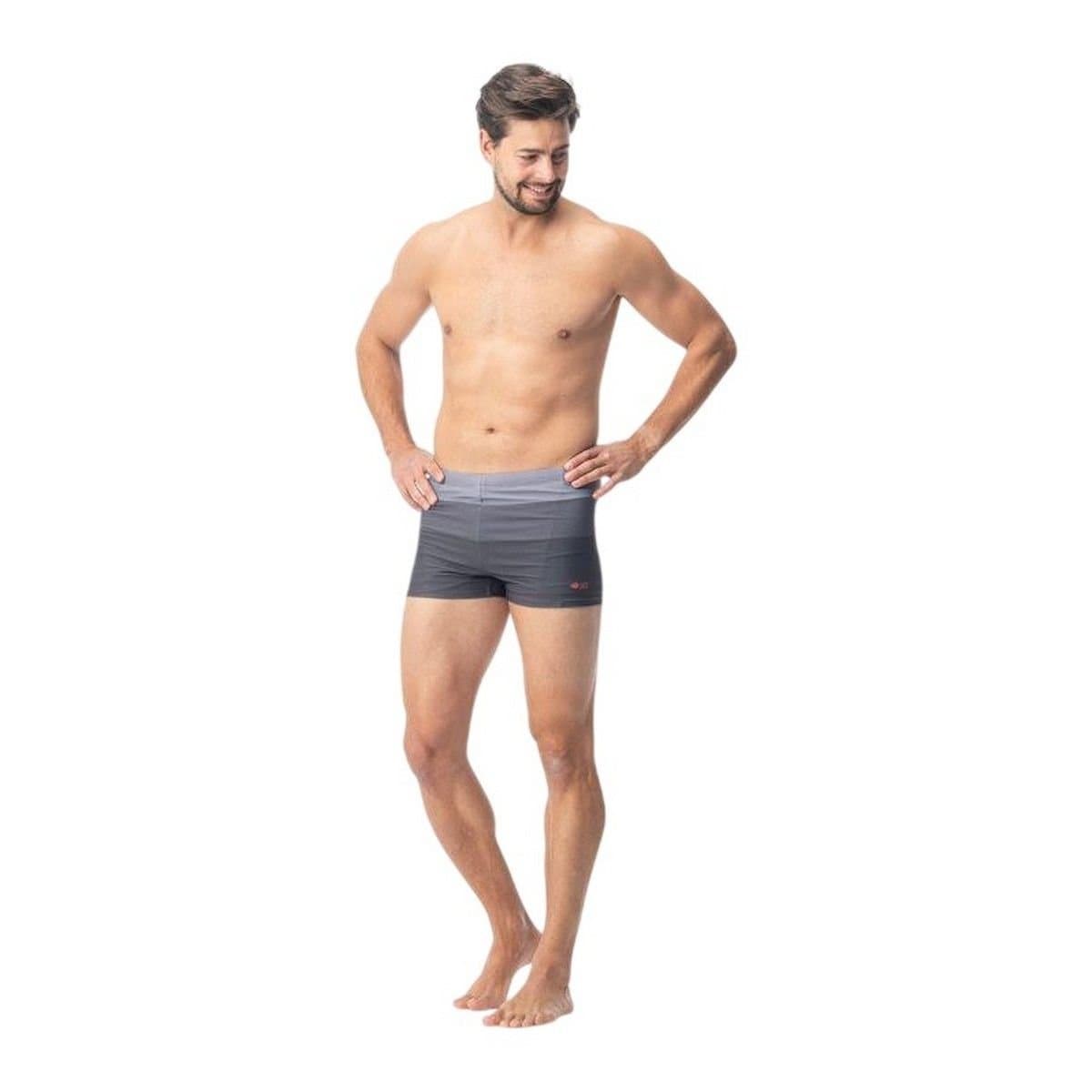 Aquawave Aquawave Men's Stripe Swim Shorts in Grey