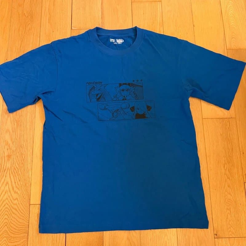 Uniqlo Uniqlo UT x Pokémon Masters EX T-Shirt Blue