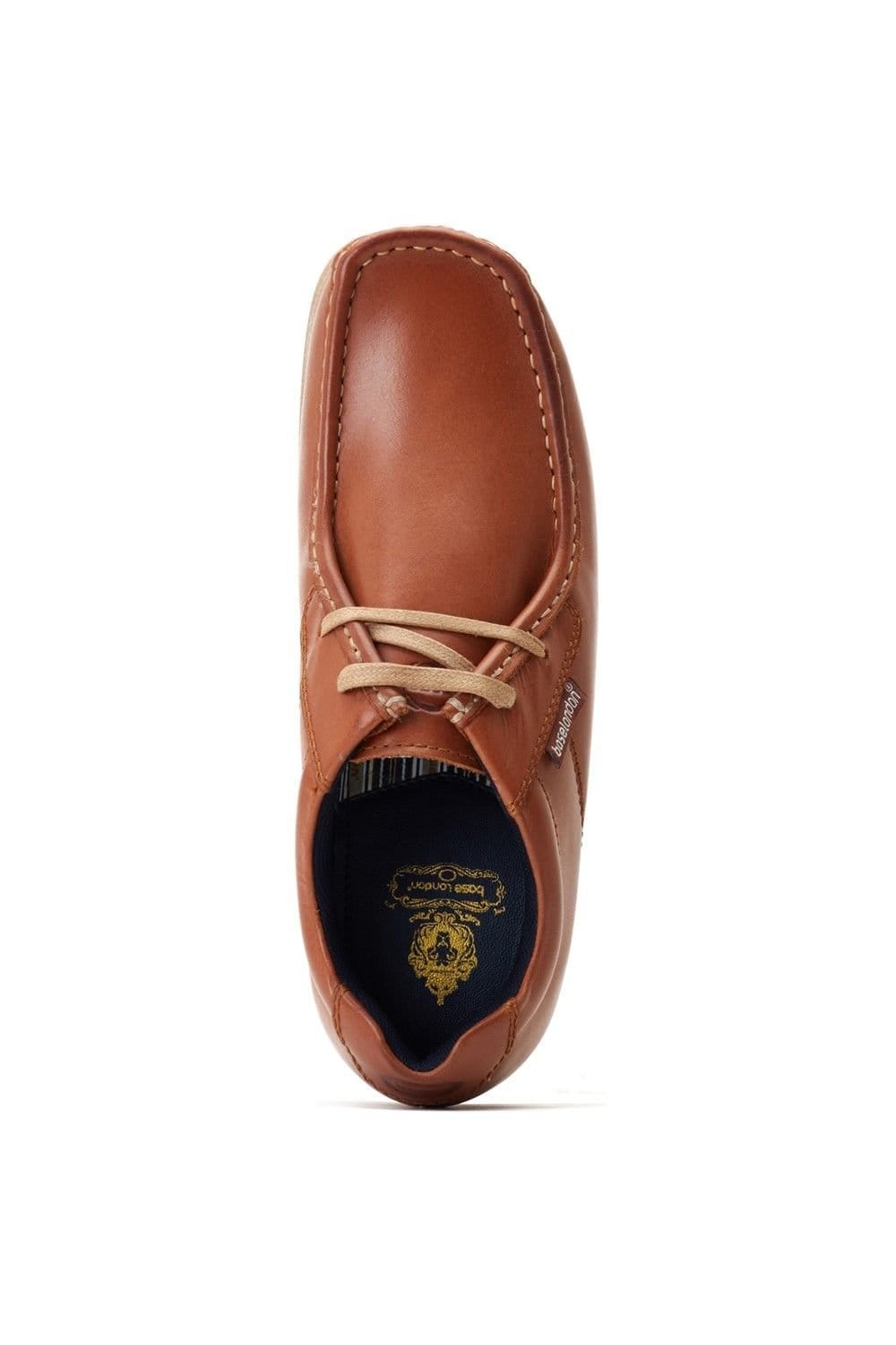 Base London Base London Men's Event Waxy Shoe in Tan - 4