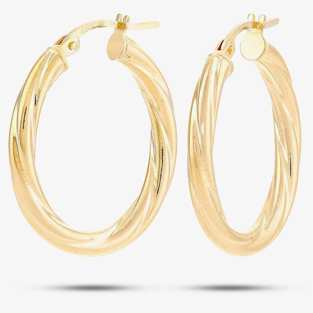 T.H.Baker T.H.Baker Gold Hoop Earrings for Women