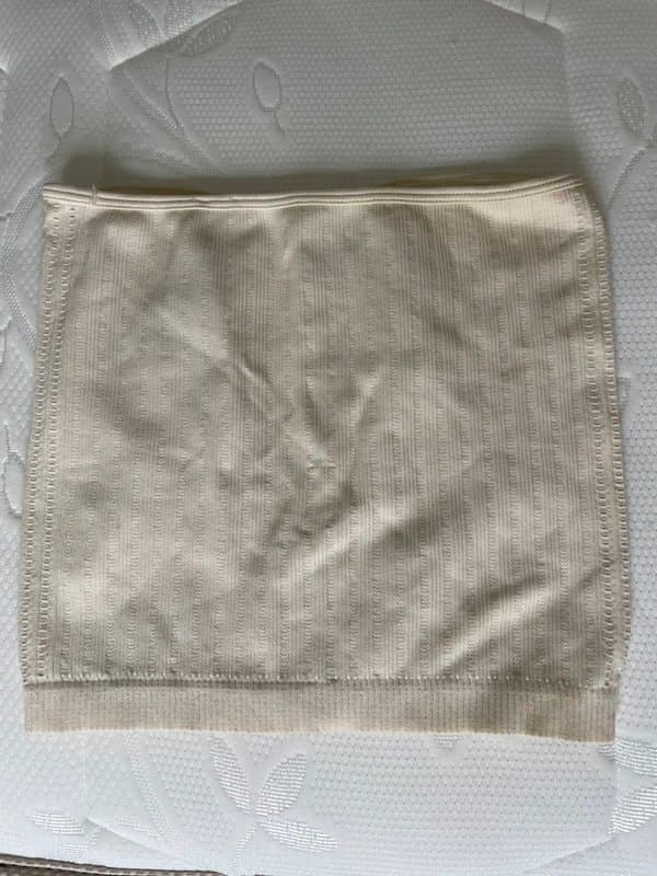 Bershka Cream detailed bandeau