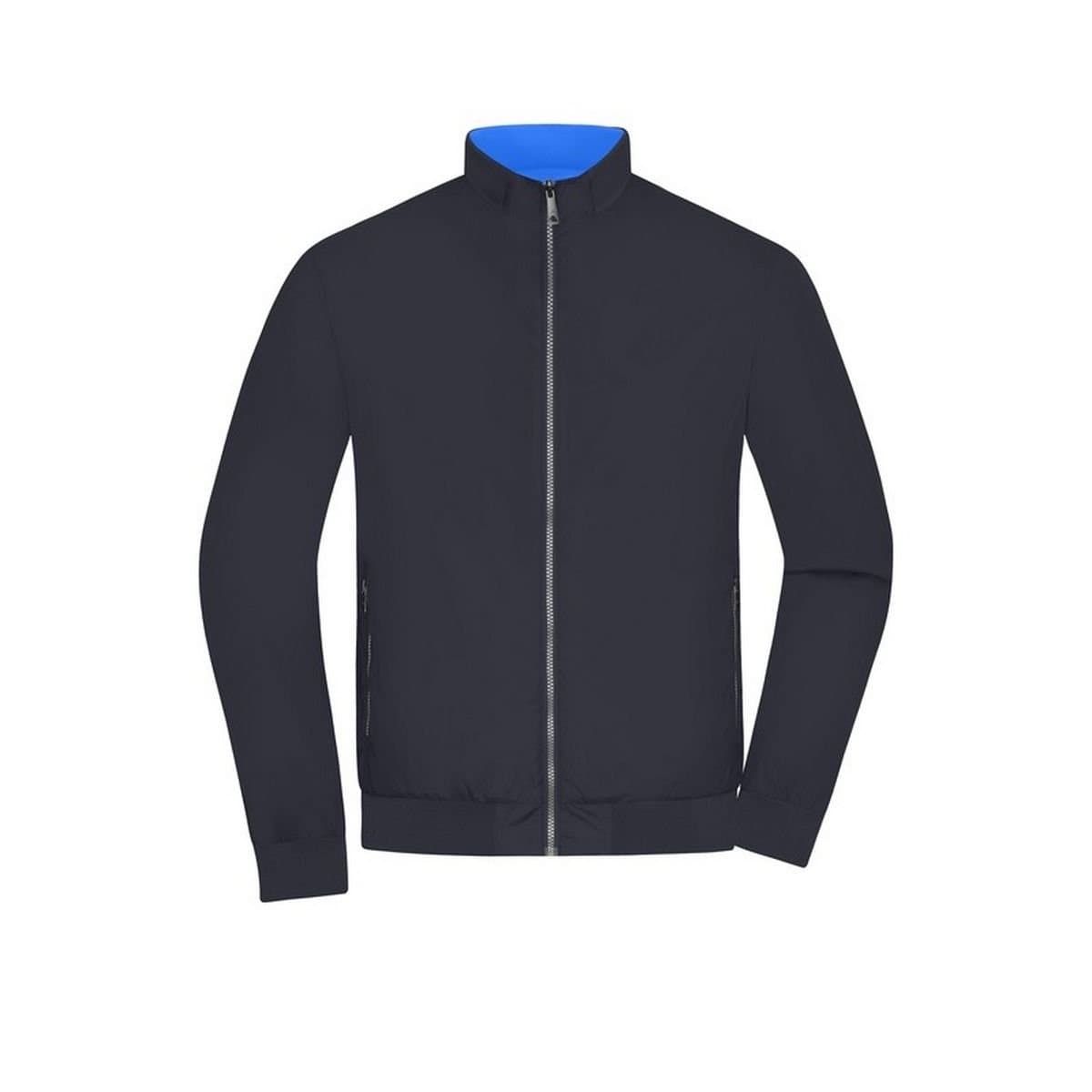 James and Nicholson James and Nicholson Men's Reversible Blouson Jacket in Navy