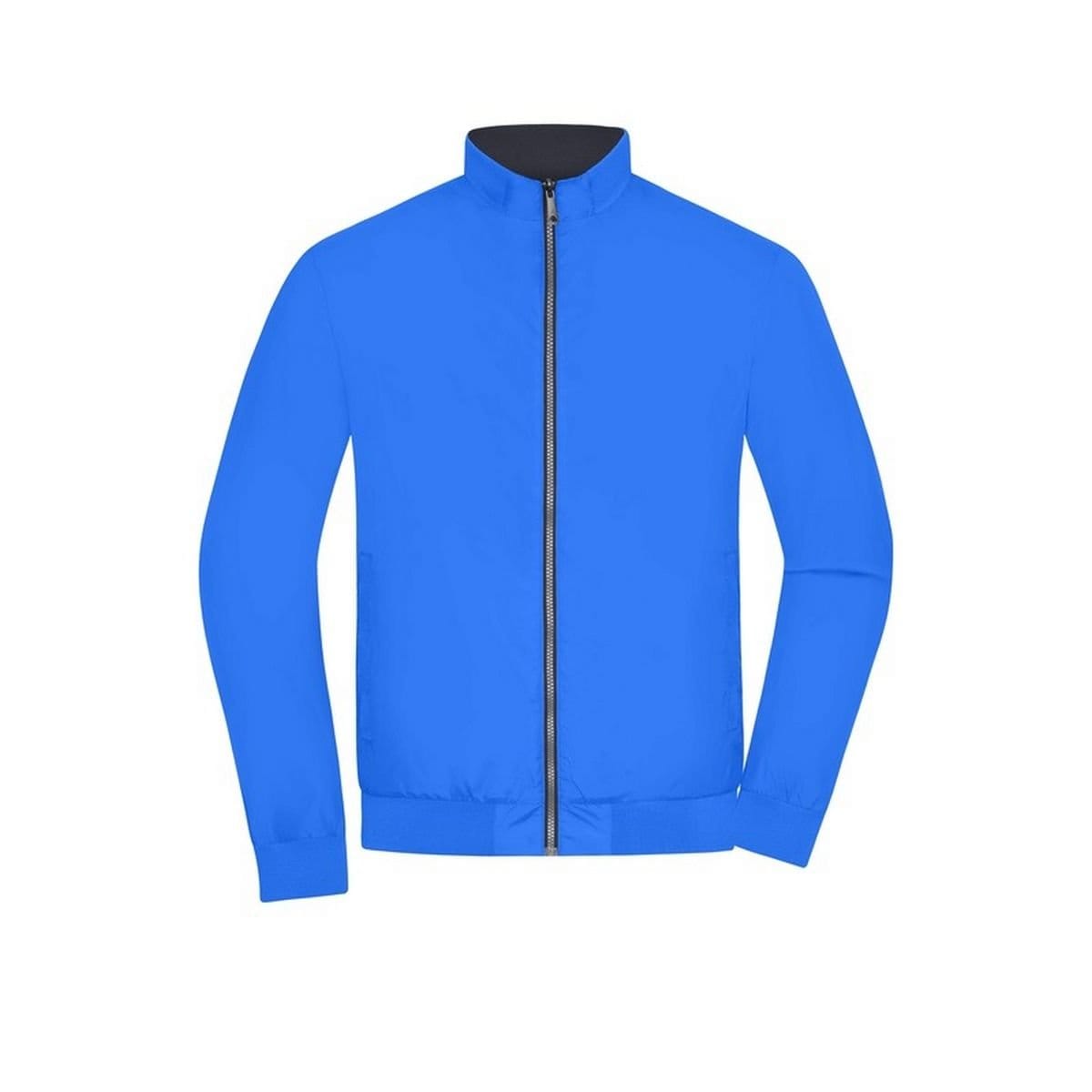 James and Nicholson James and Nicholson Men's Reversible Blouson Jacket in Navy - 4