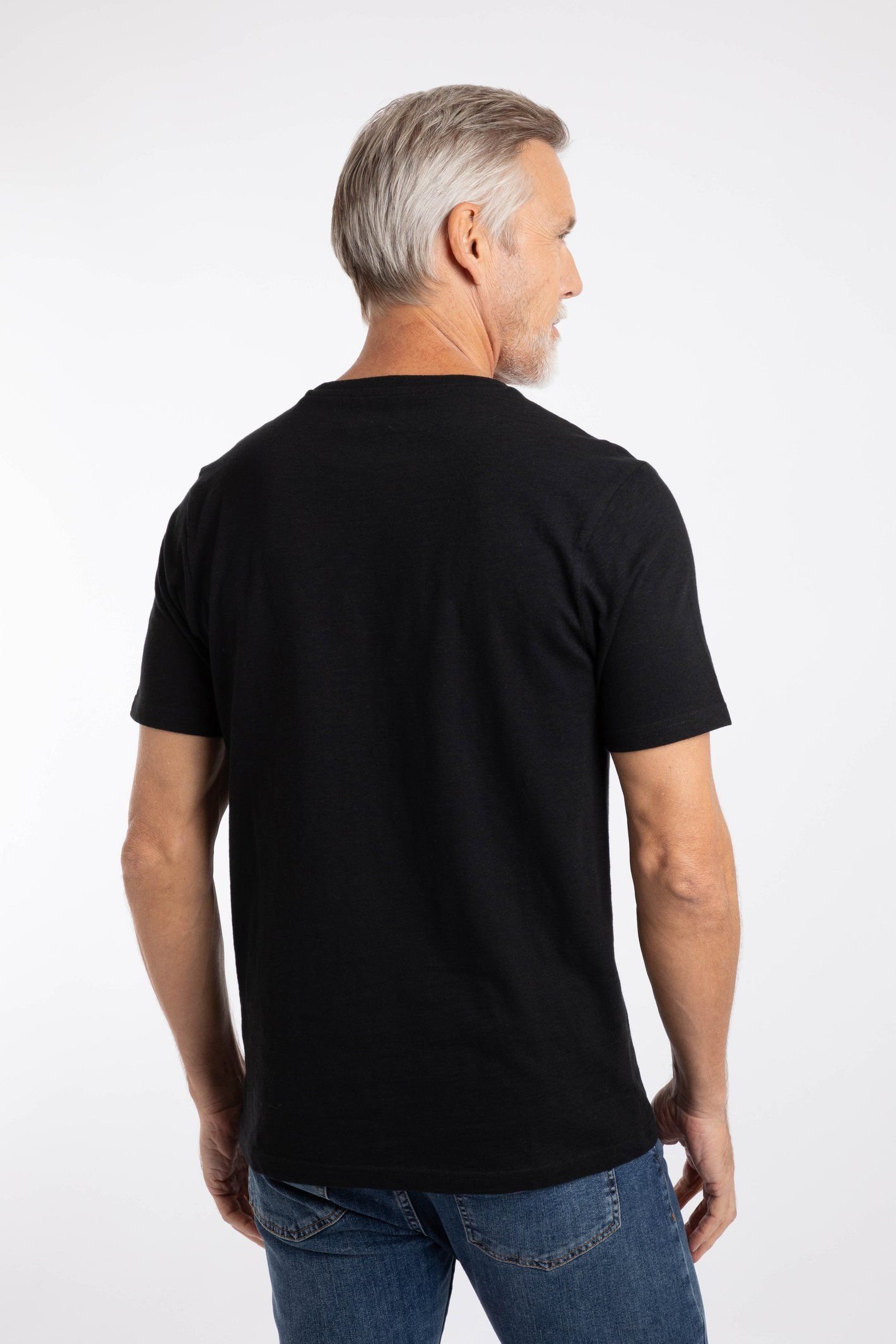 Weird Fish Weird Fish Men's Fished Branded T-Shirt in Black - 3