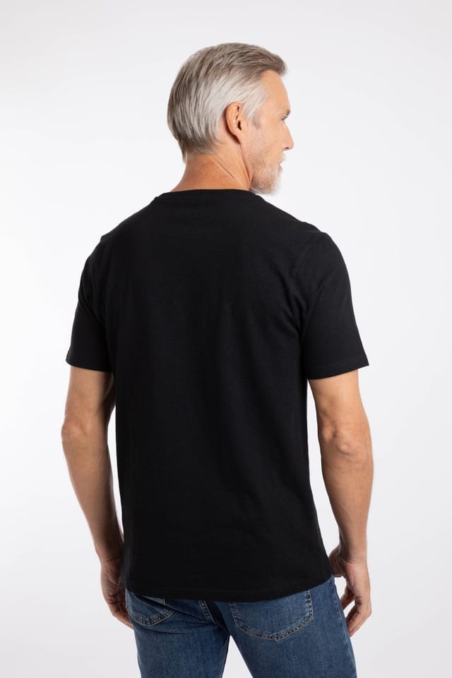 Weird Fish Weird Fish Men's Fished Branded T-Shirt in Black - 3
