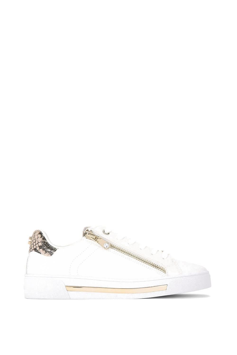 Carvela Carvela Women's 'Diamond Zip' Trainers in White - 3