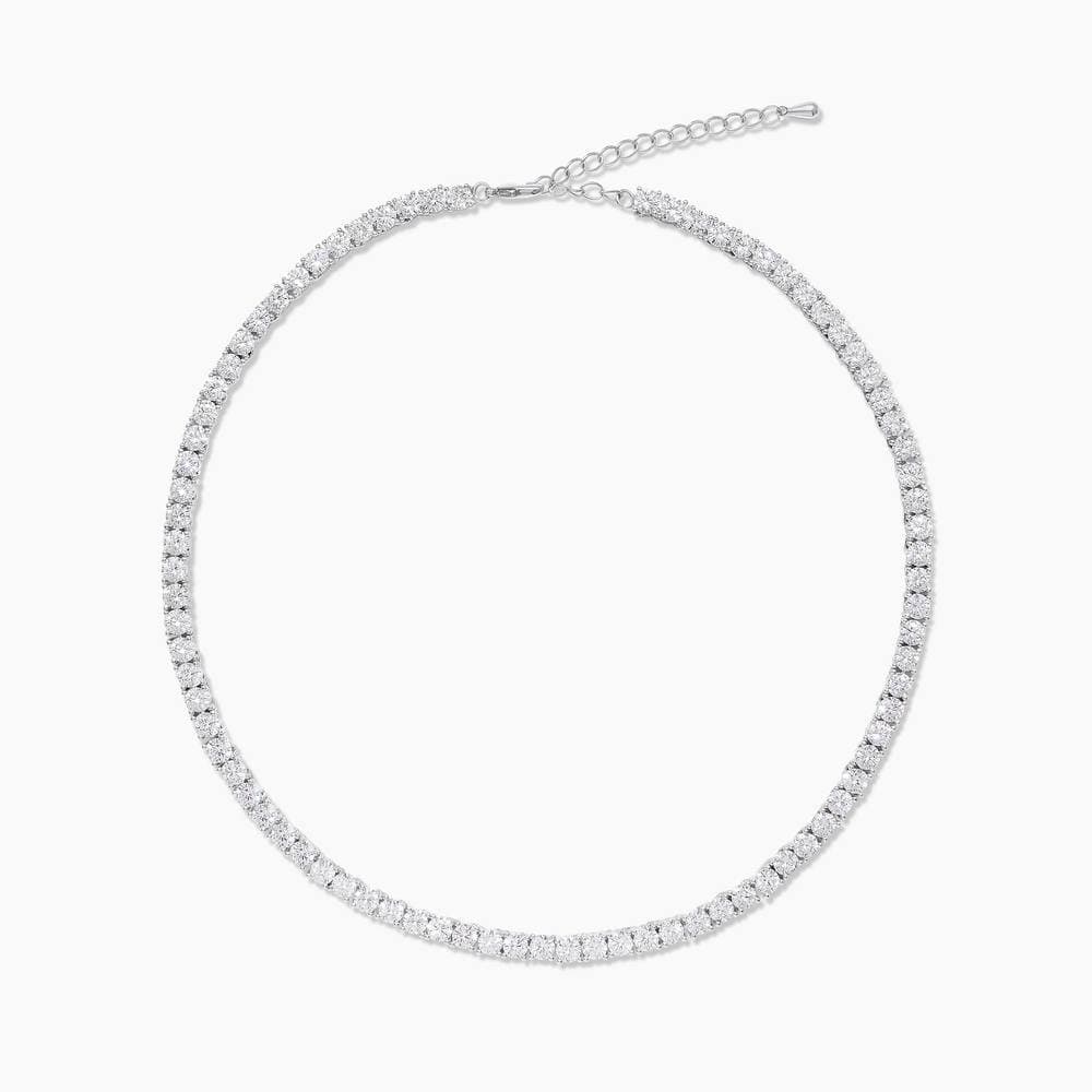 FIFTH NYC JEWELLERY FIFTH NYC JEWELLERY Women's Tennis Necklace in Silver
