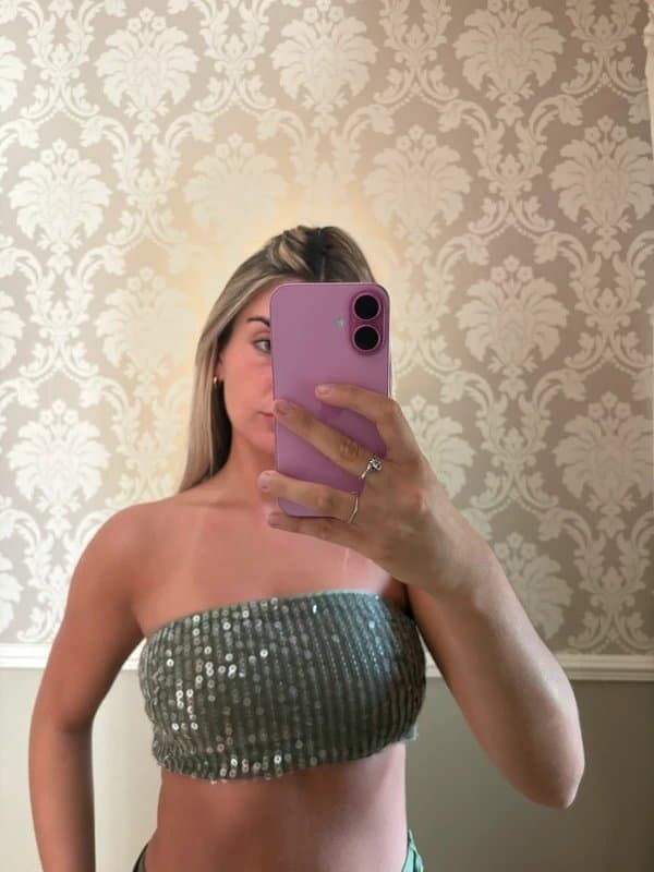 ASOS ASOS Sequin Bandeau