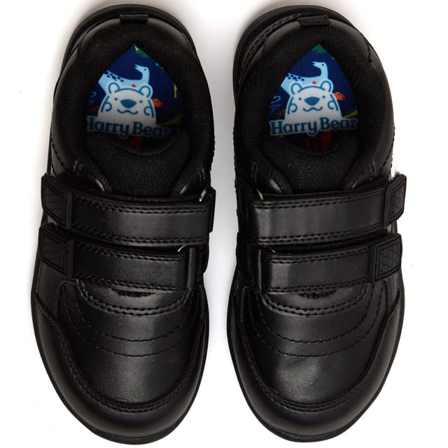 Harry Bear Harry Bear Men's Dinosaur School Shoes in Black - 2