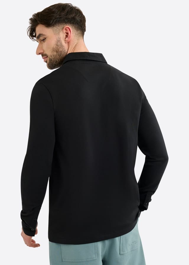 Nautica Nautica Men's Upton LS Shirt in Black - 2