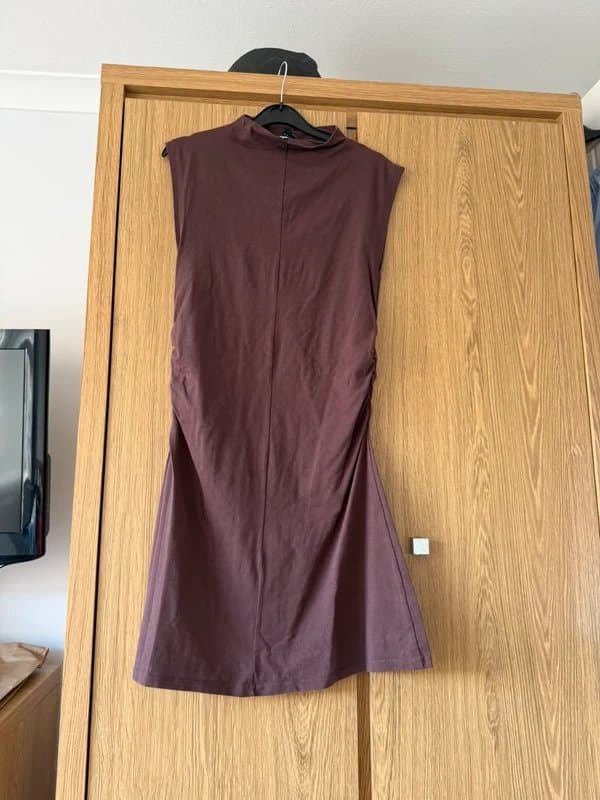 ASOS ASOS design dress with side ruching