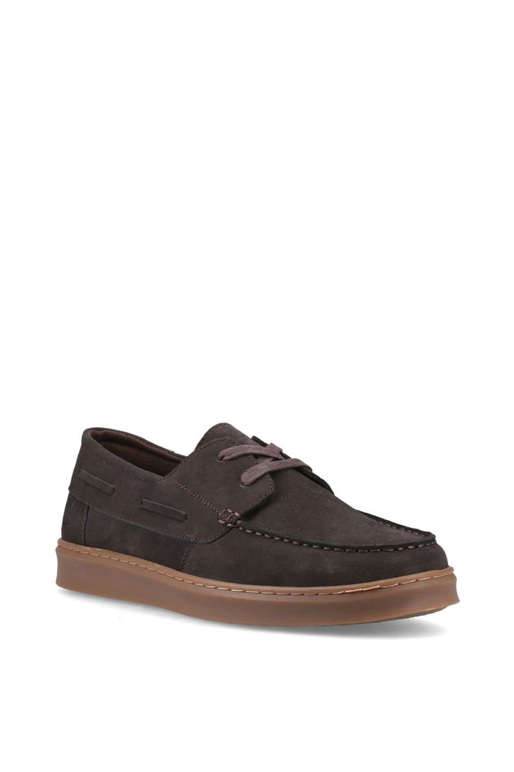 Hush Puppies Hush Puppies Men's Madden Boat Shoe in Chocolate