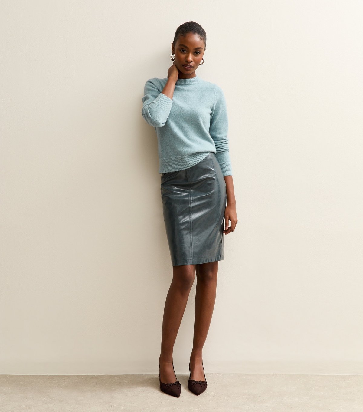 New Look Women's Blue Crew Neck Jumper New Look - 3