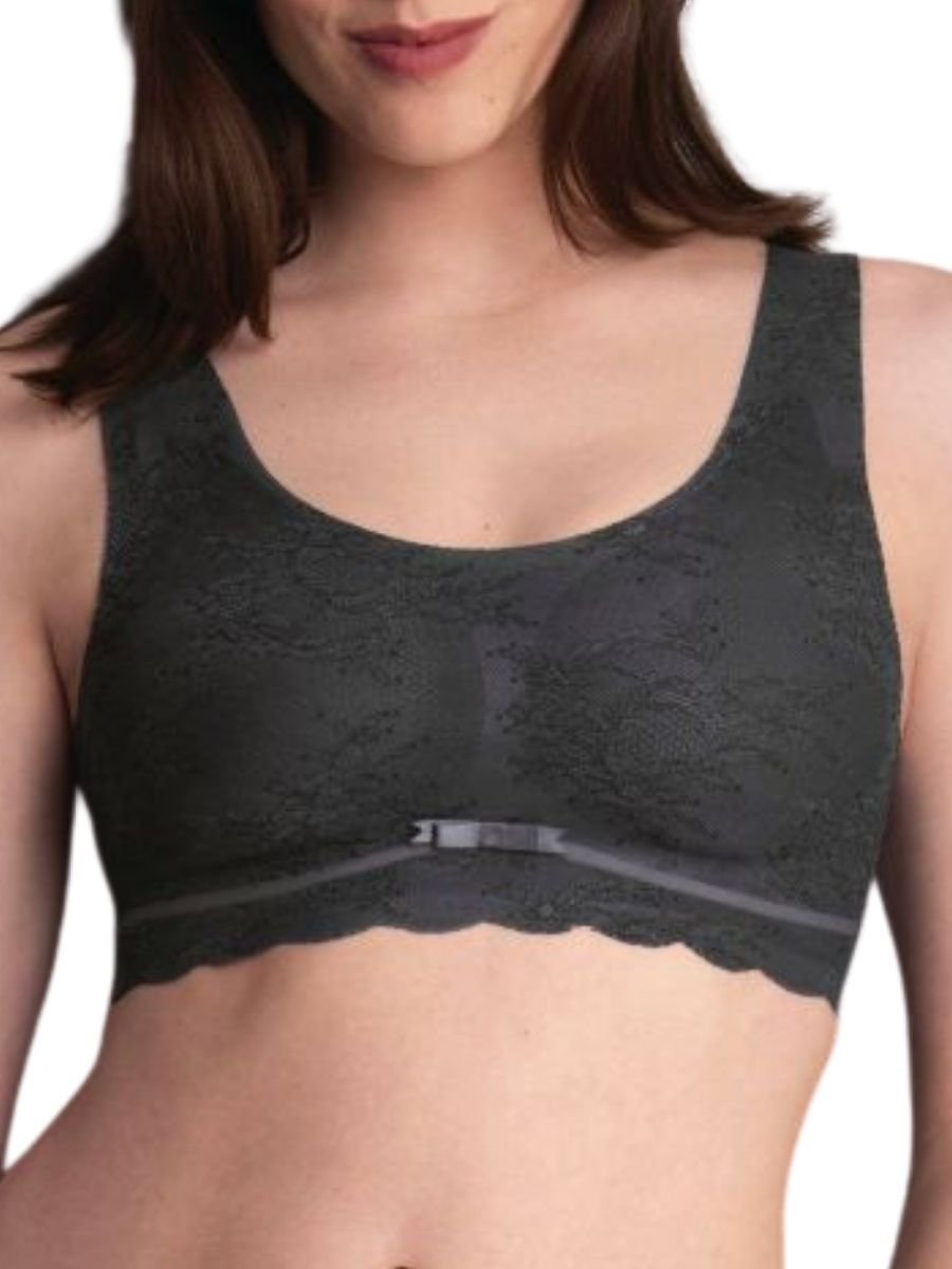 Anita Anita Women's Essential Lace Bralette in Grey - 4