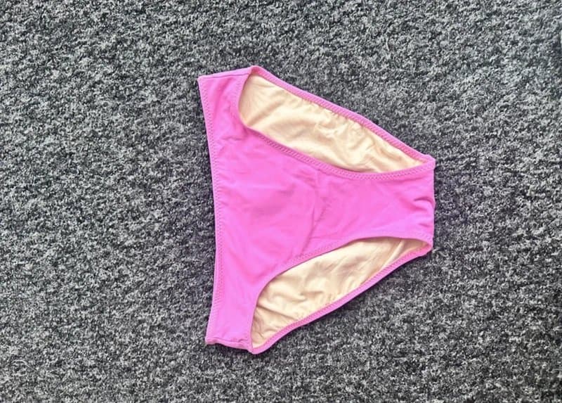 DKNY DKNY pink bikini bottoms swimsuit 10