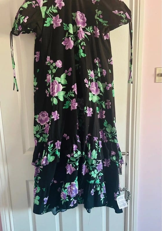 ASOS Floral Print Midi Dress