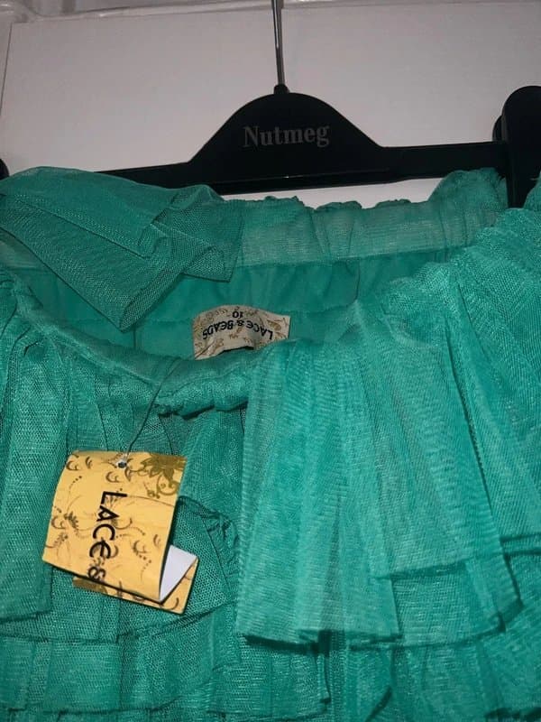 ASOS ASOS tulle green dress