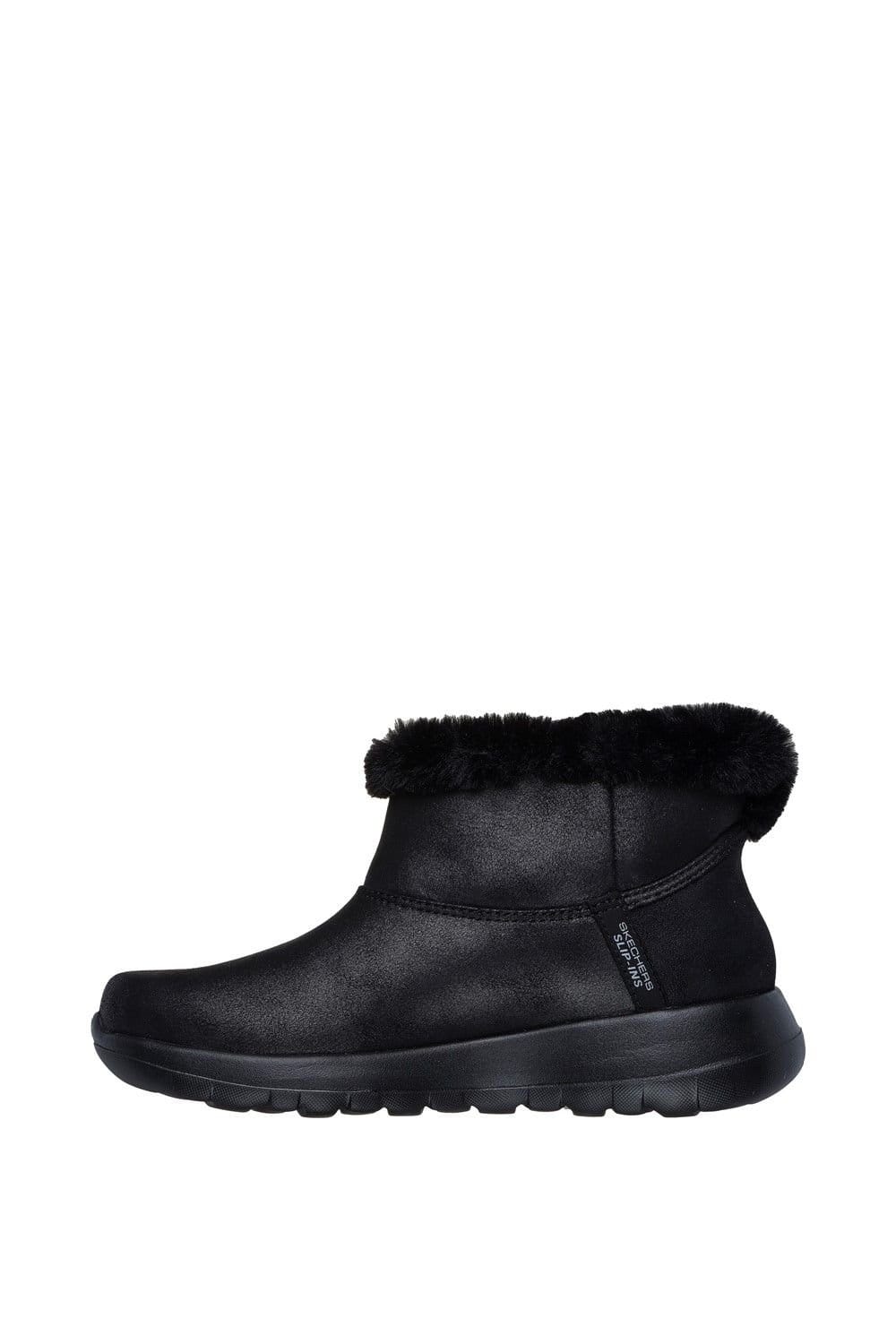 Skechers Skechers Women's On-the-GO Joy Cozy Dream Boots in Black - 4