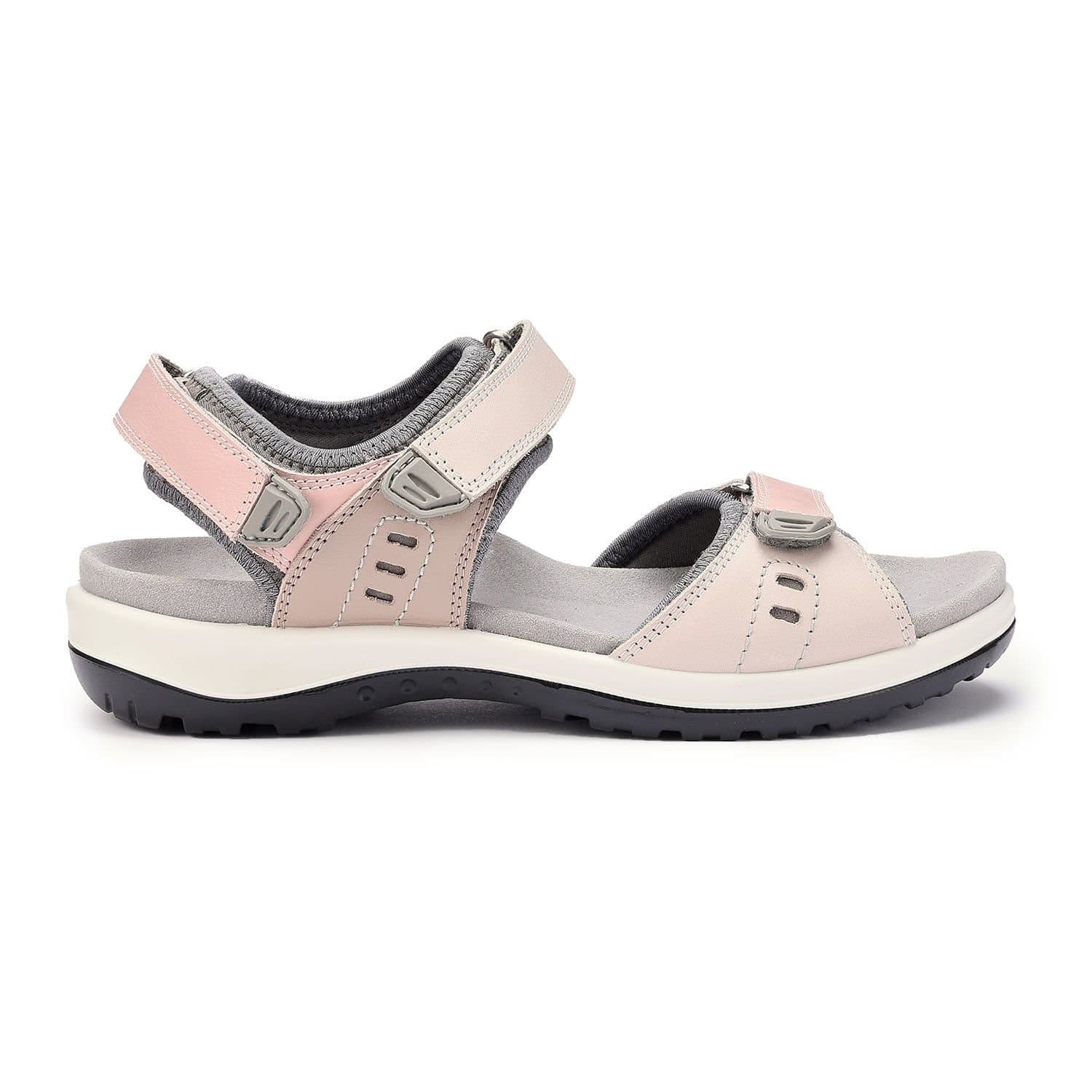 Hotter Hotter Women's Wide 'Walk II' Sandals in Baby Pink
