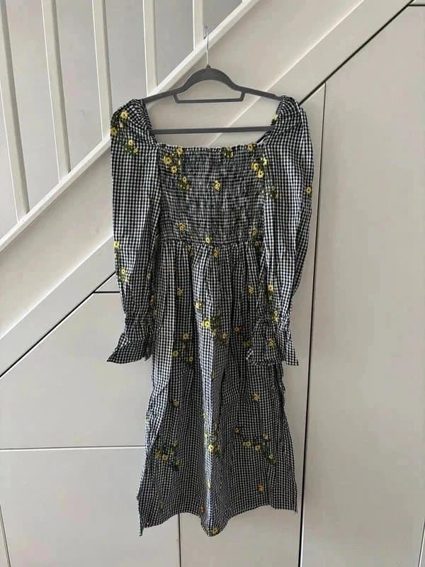 Never Fully Dressed Never Fully Dressed gingham dress size 8