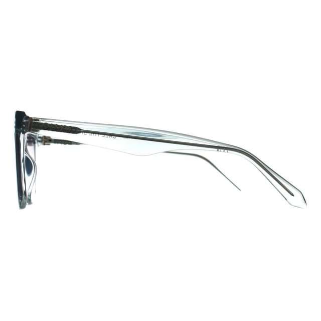 Quay Quay Women's Cat Eye Gloss Clear Smoke Grey Call The Shots - 3