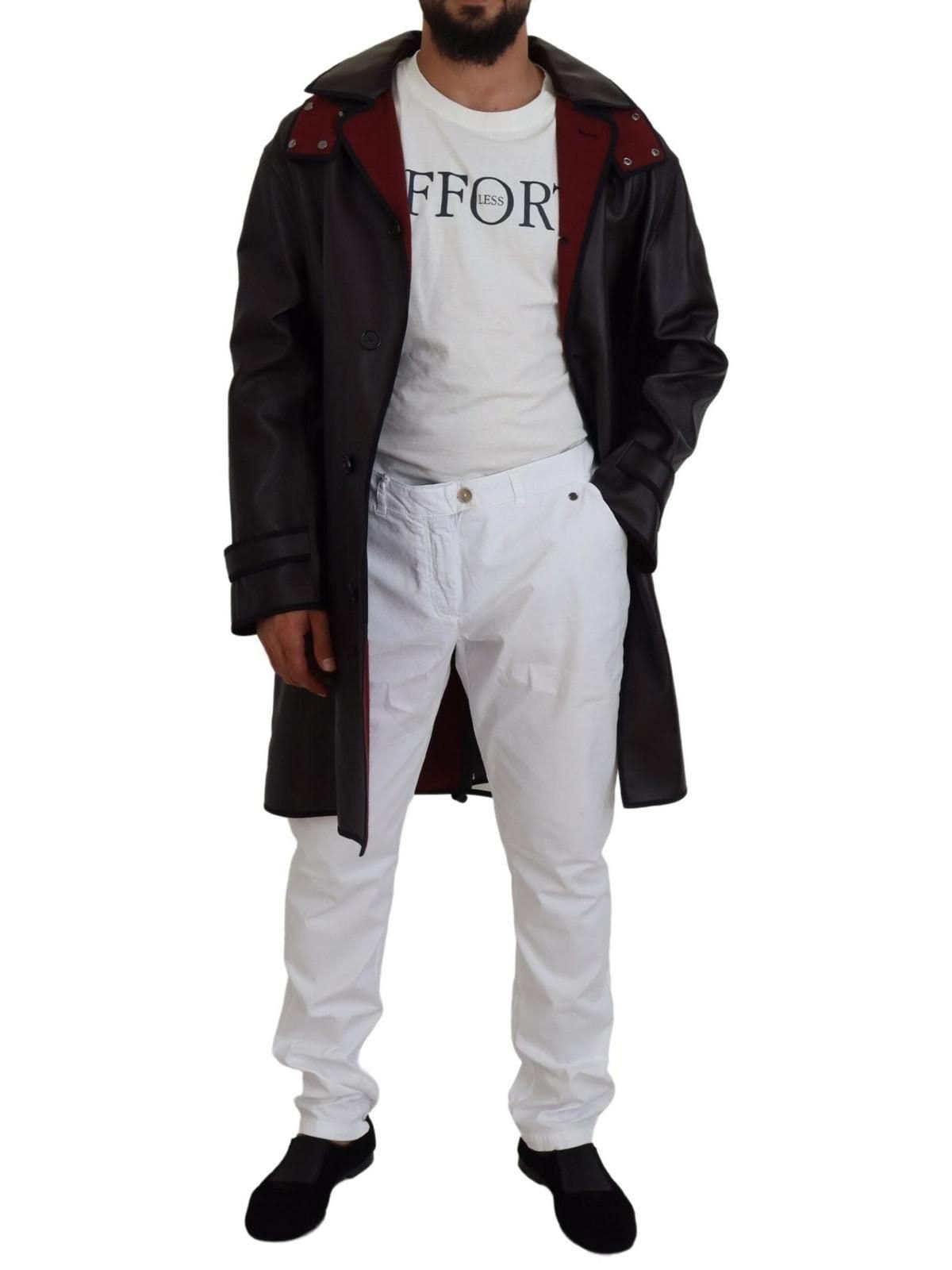 Dolce & Gabbana Dolce & Gabbana Men's Black Trench Hooded Parka Cotton Jacket - 4