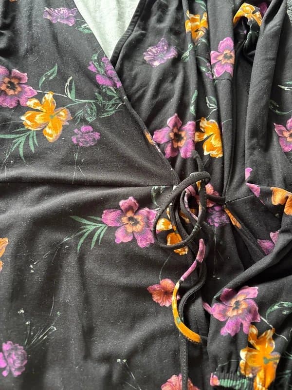 New Look New look floral wrap dress