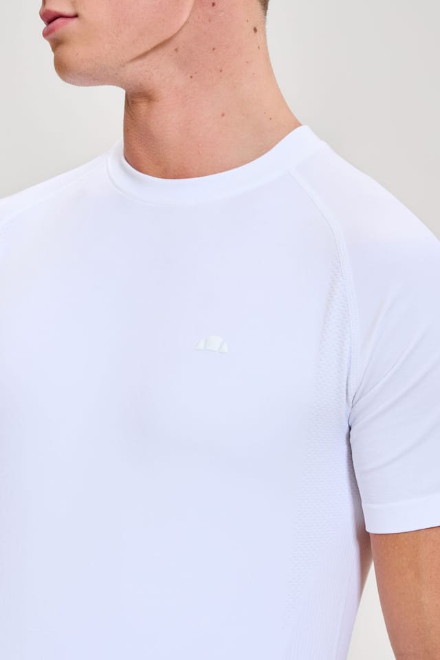 Ellesse Ellesse Men's Drexani Ss Seamless Tee in White - 3