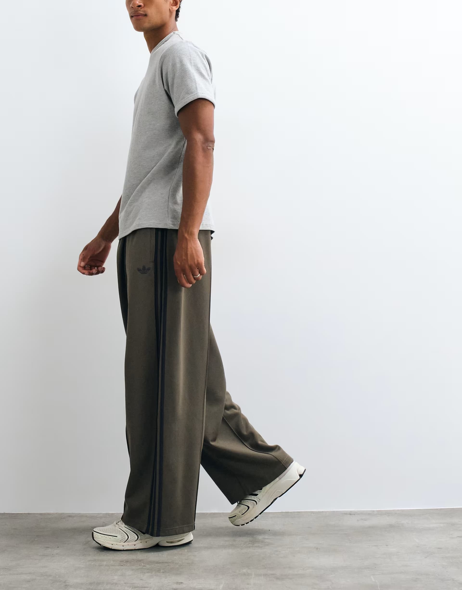 ASOS adidas Originals Oversized track pants in branch
