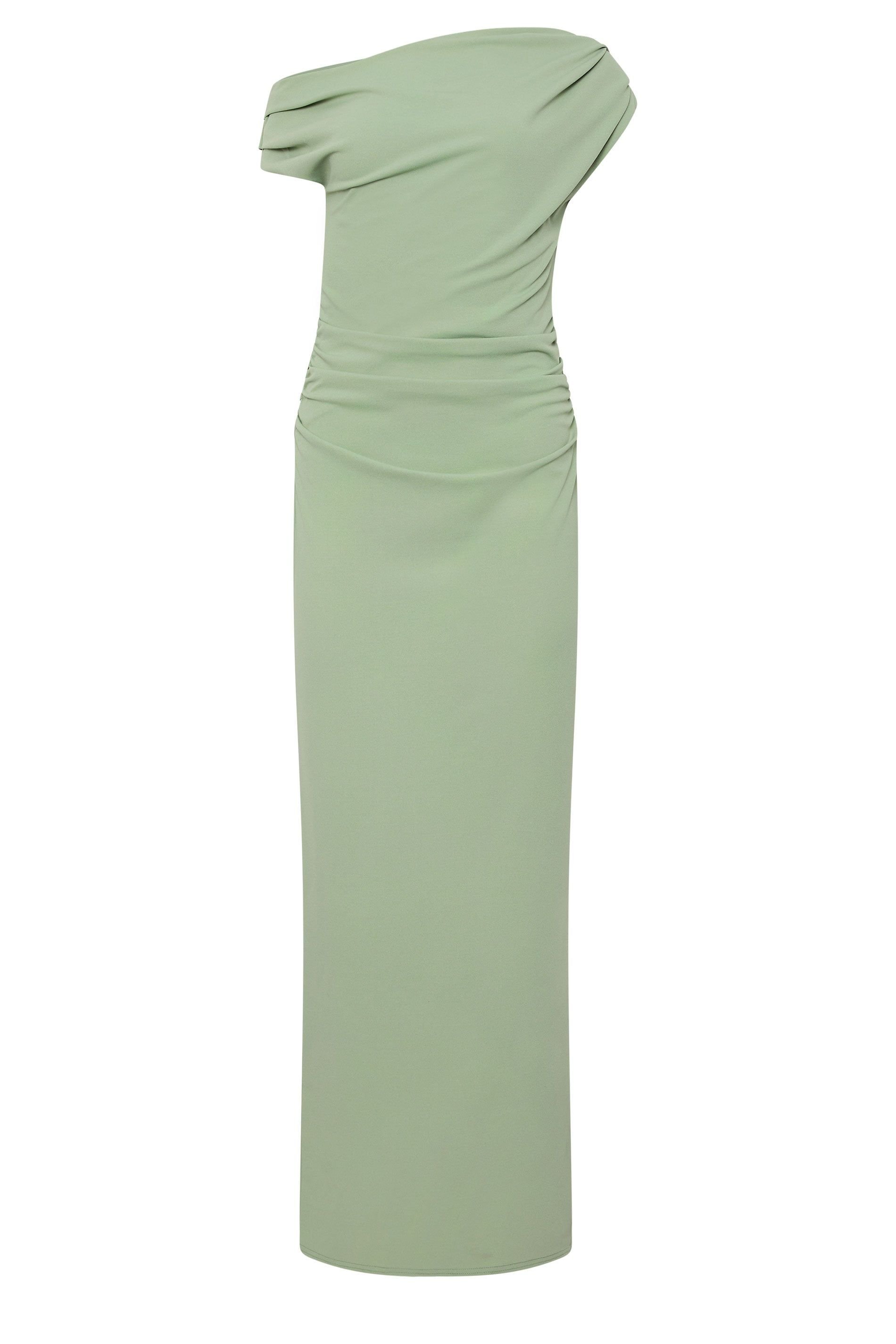 Star By Julien Macdonald Star by Julien Macdonald Women's Draped Maxi Dress in Light Green - 2
