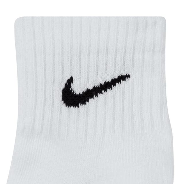 Nike Nike Men's Cushioned Everyday Ankle Socks (Pack of 3) in White - 3