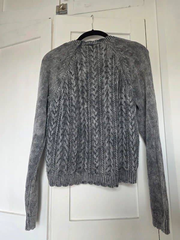 New Look New Look Grey Knit Cardigan