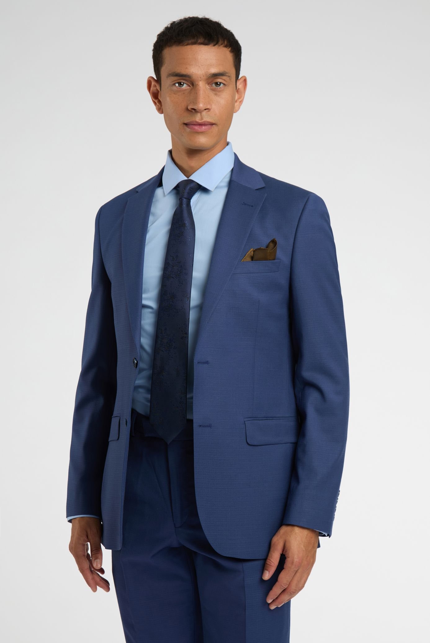 Racing Green Racing Green Men's Regular Fit Blue Jacket - 3