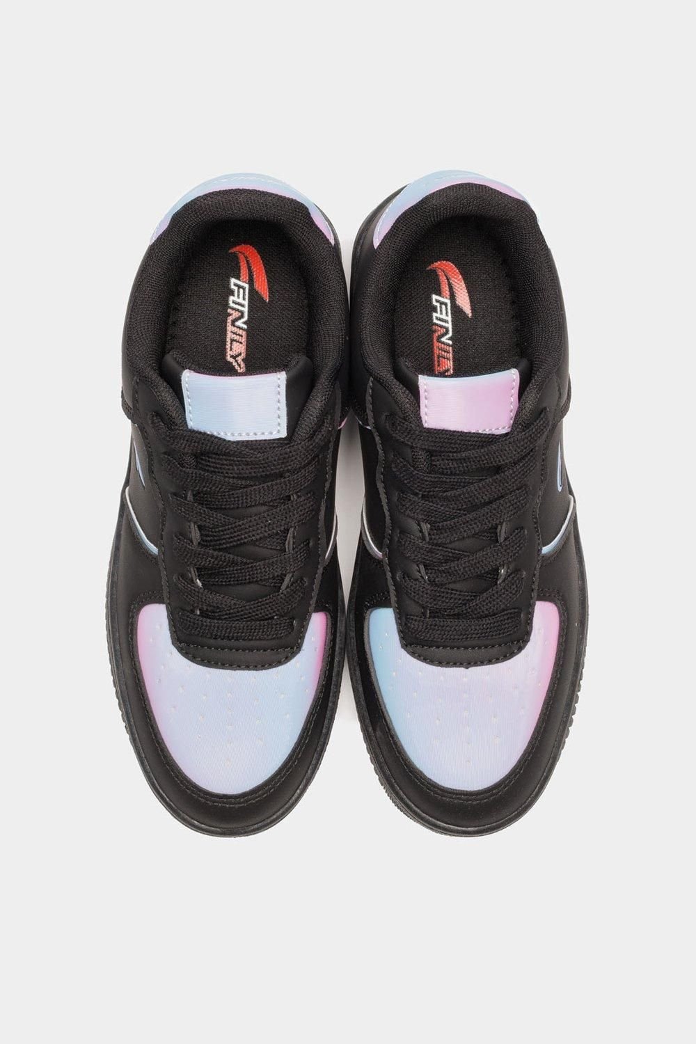 Finily Finily Women's Claire Stylish Trainer in Black - 3