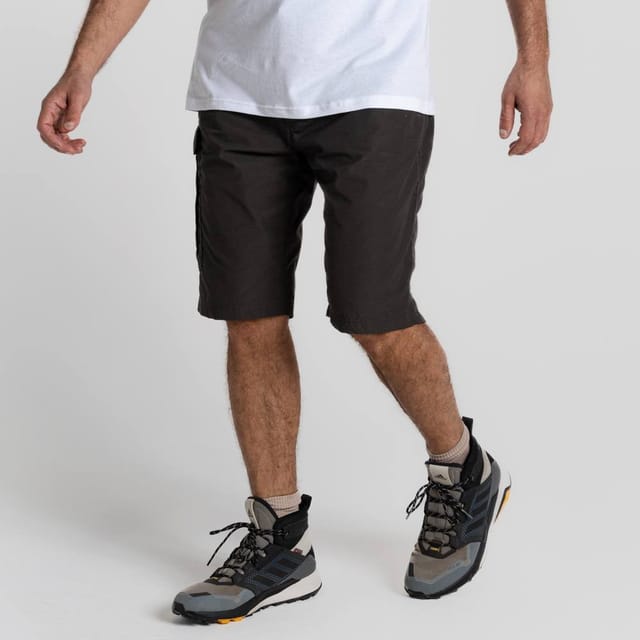 Craghoppers Craghoppers Men's Kiwi Water Repellent Anti-Insect Walking Shorts in Grey - 2