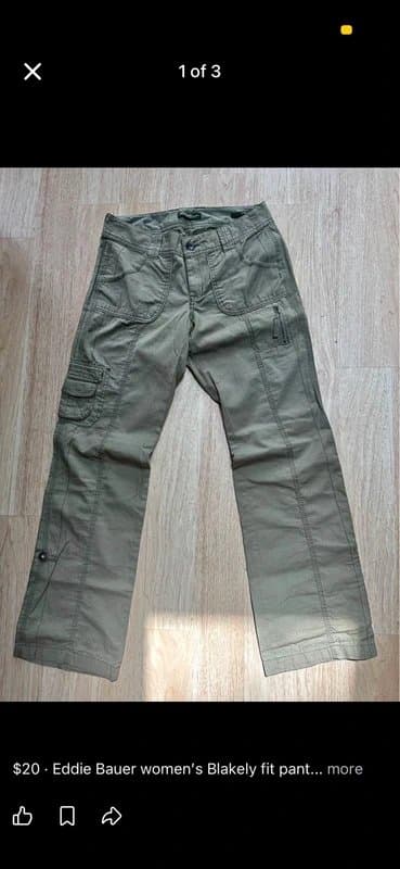 Eddie Bauer Eddie Bauer Cargo Pants Size 4 New