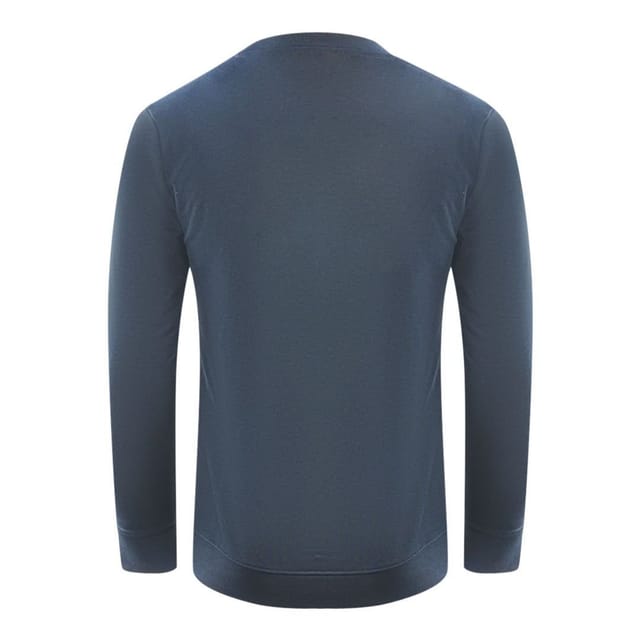 Cavalli Class Cavalli Class Men's Tiger Silhouette Logo Navy Blue Sweatshirt - 2