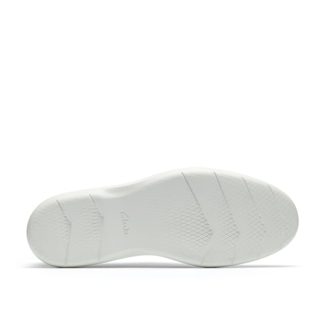 Clarks Clarks Men's Brantin Plain Grey Knit Lace Up - 3