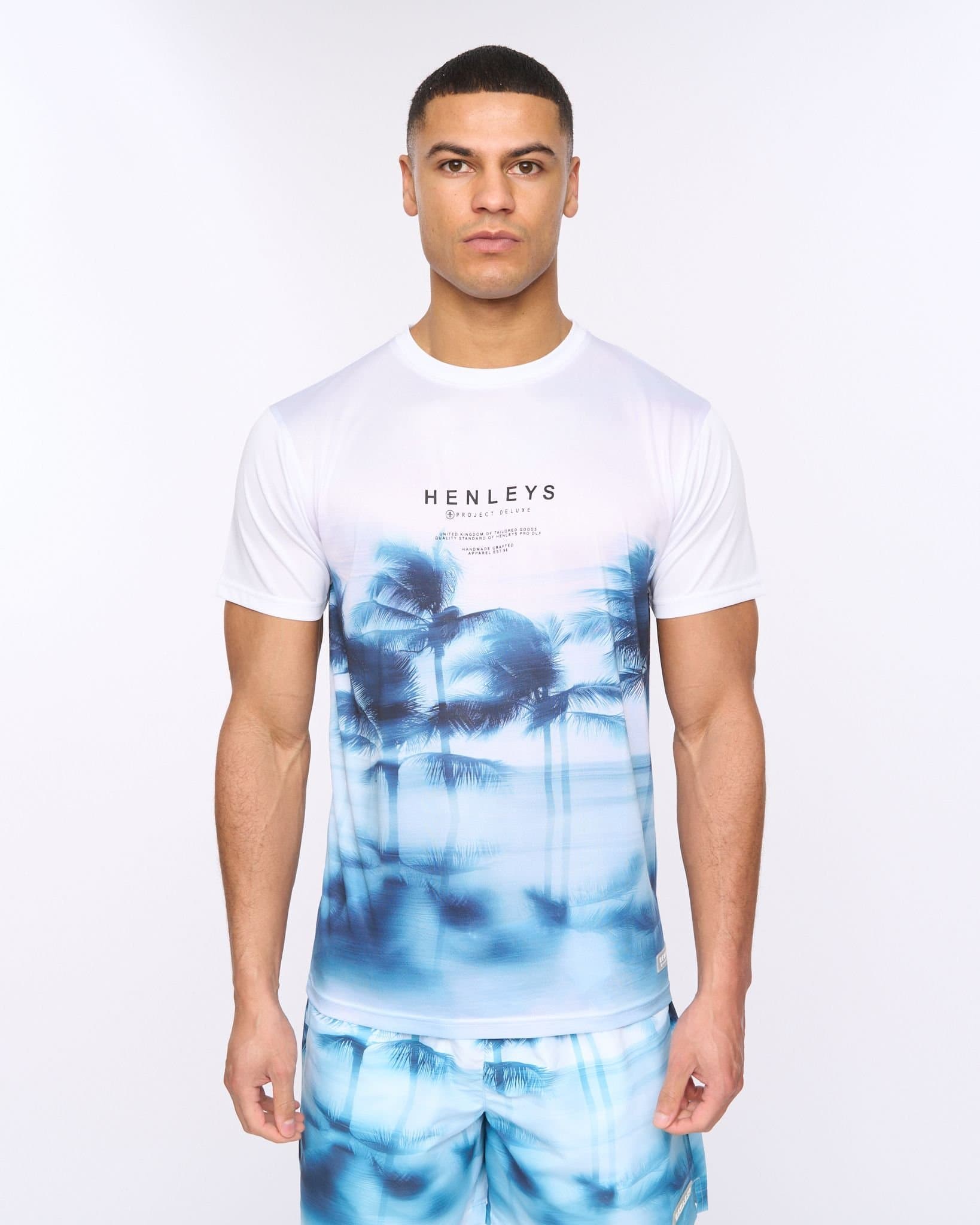 Henleys Henleys Men's Hennicane T-Shirt in White