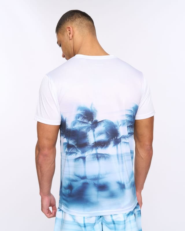 Henleys Henleys Men's Hennicane T-Shirt in White - 3