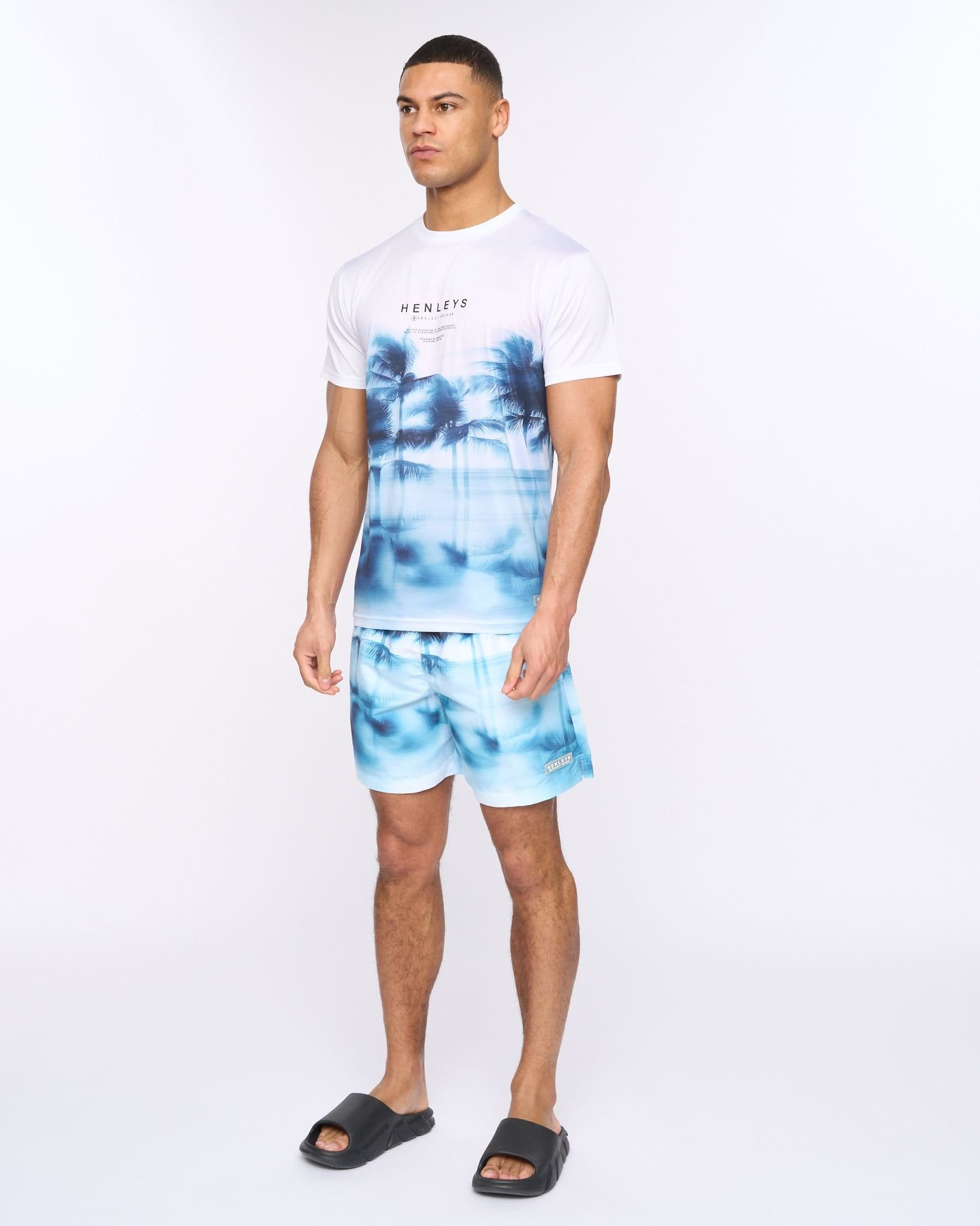 Henleys Henleys Men's Hennicane T-Shirt in White - 4