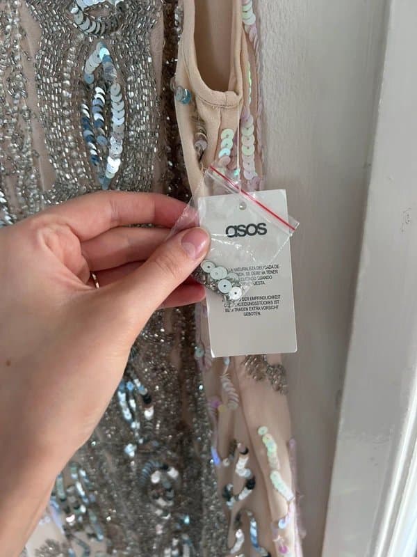 ASOS Embellished sequin dress