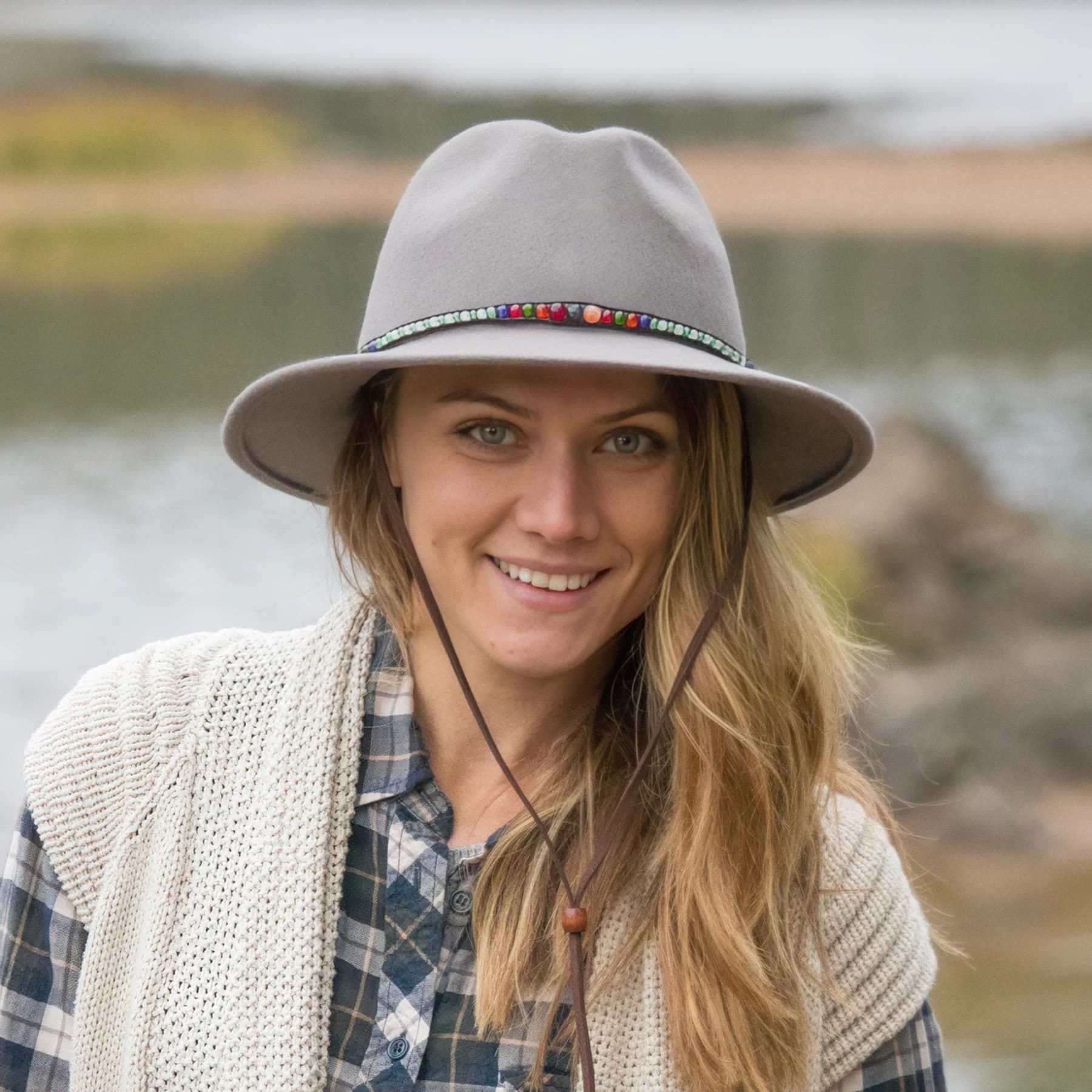 Sunday Afternoons Sunday Afternoons Women's 'Vail' Water-repellent Warm Wool Felt Hat in Grey - 4