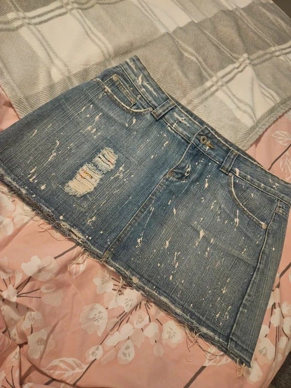 New Look Womens denim skirt