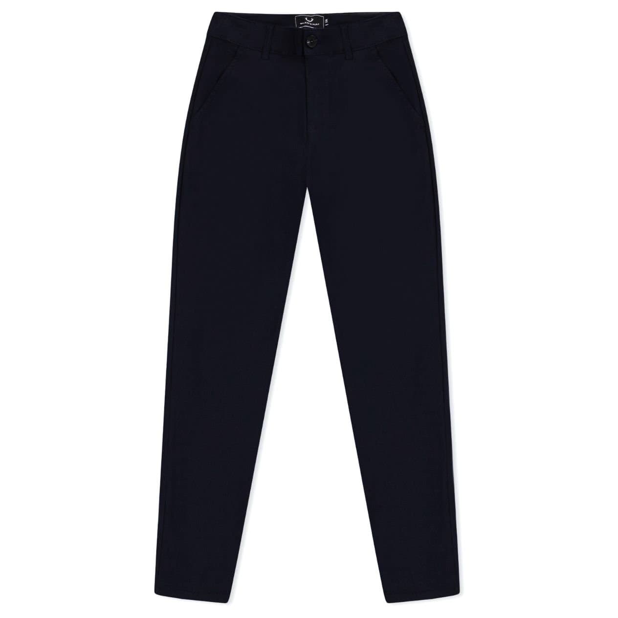 Walker & Hunt Walker & Hunt Men's Smart Pant in Black