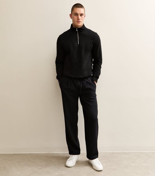 Only and Sons Men's Black Drawstring Trousers Only and Sons New Look - 3