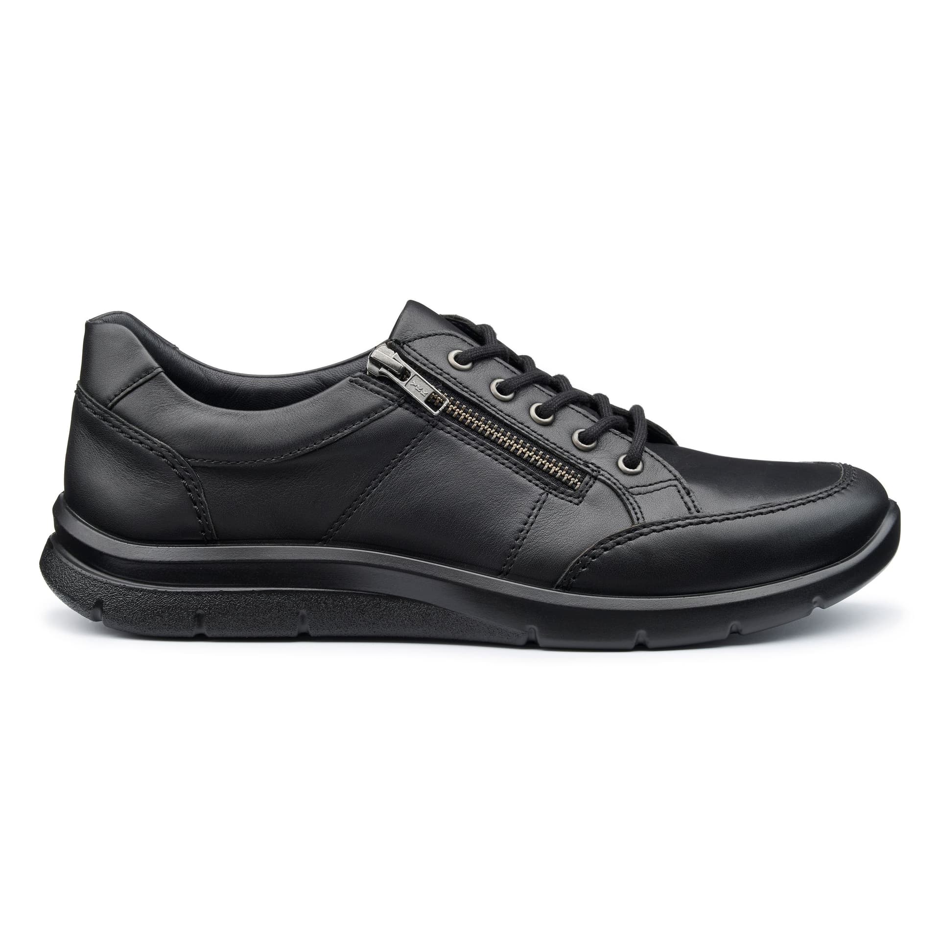 Hotter Hotter Men's Finn' Dual Fit Trainers in Black