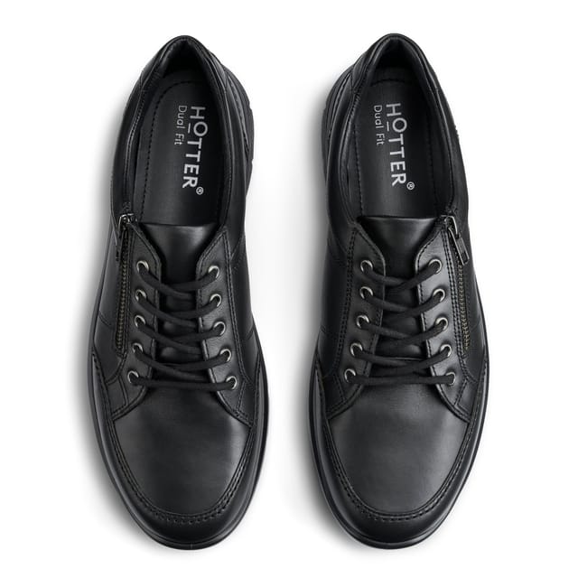 Hotter Hotter Men's Finn' Dual Fit Trainers in Black - 3
